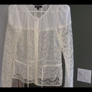 White Lace Top